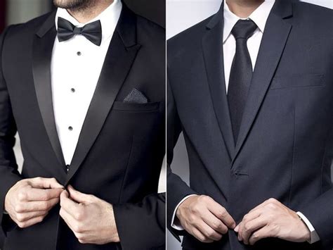 smoking suit vs tuxedo.